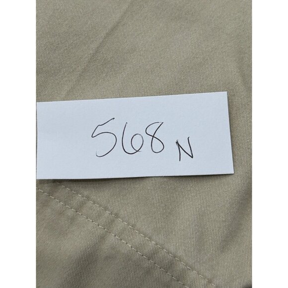 Coral Bay Petite Womens Beige Elastic Waist Capri Pants Sz PL - Picture 8 of 9